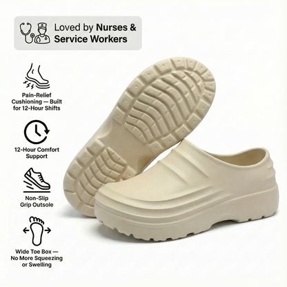 Wexley - healthy & non-slip comfort clogs