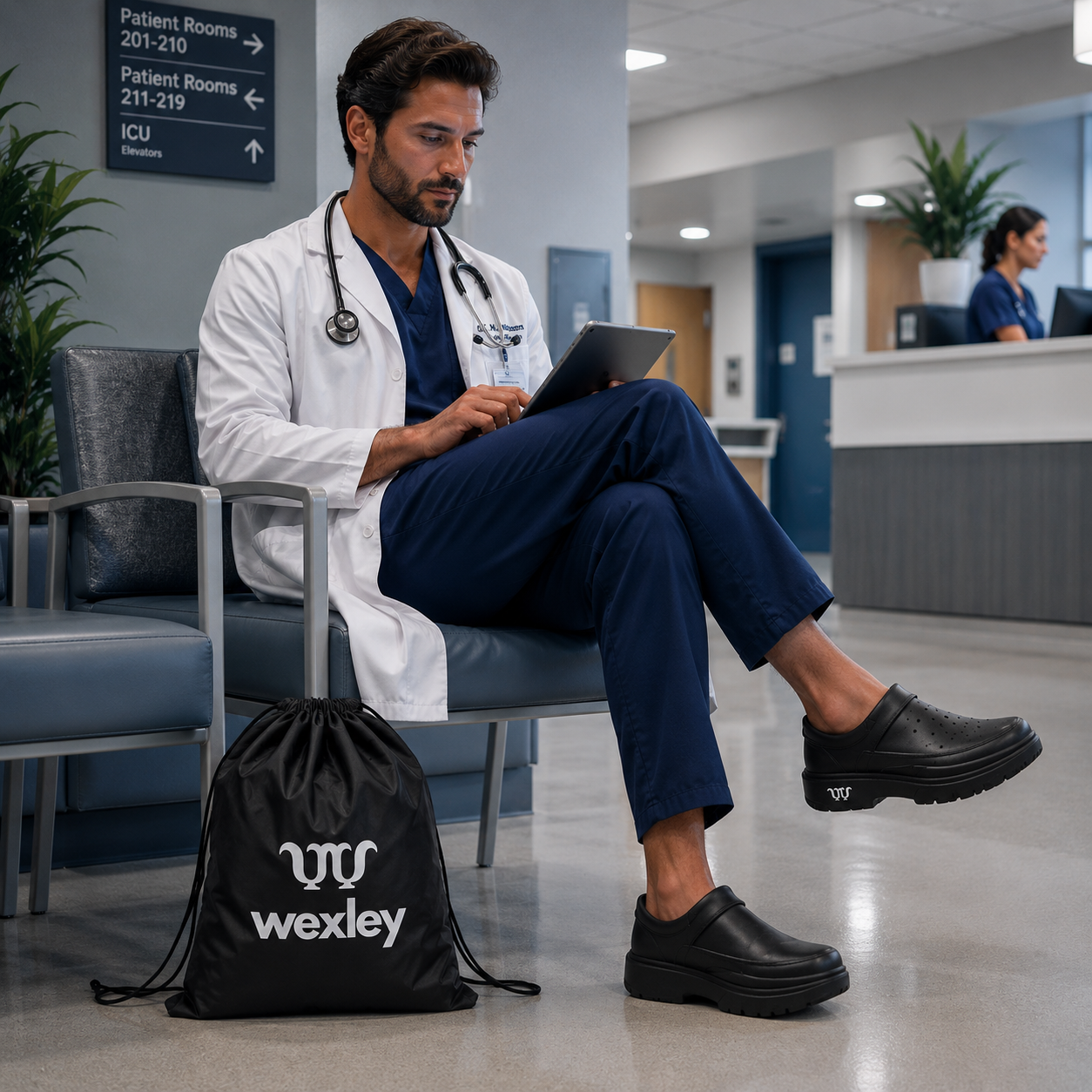 Wexley - healthy & non-slip comfort clogs
