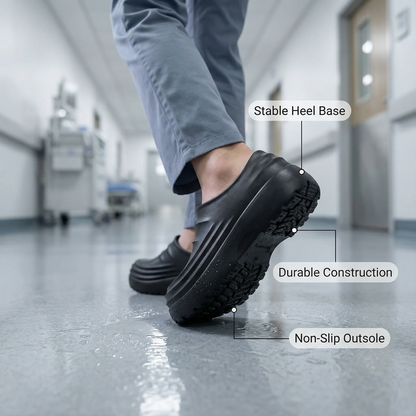Wexley - healthy & non-slip comfort clogs