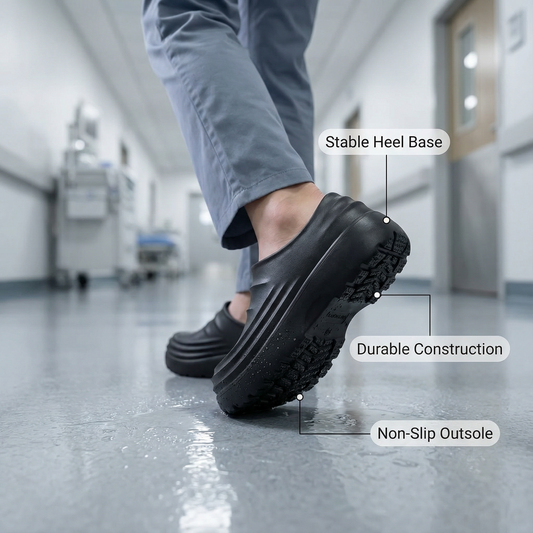 Wexley - healthy & non-slip comfort clogs